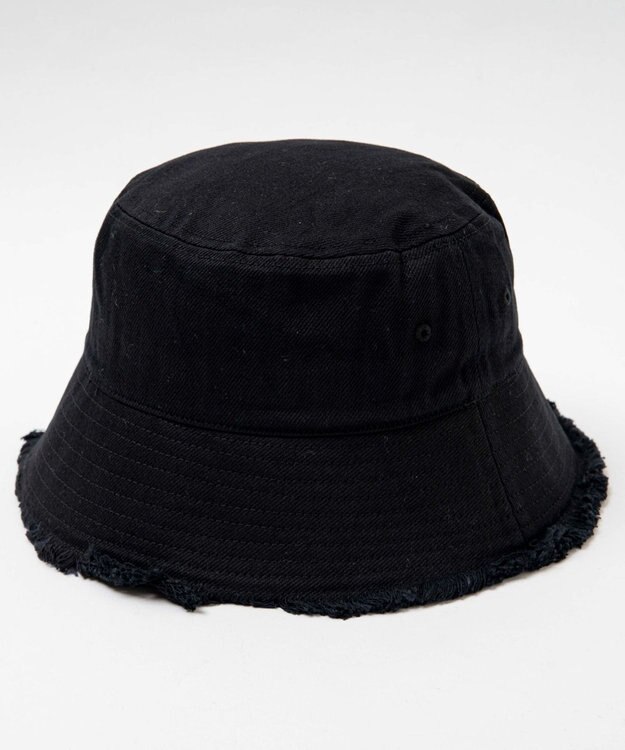 WEGO フリンジバケットハット ブラック