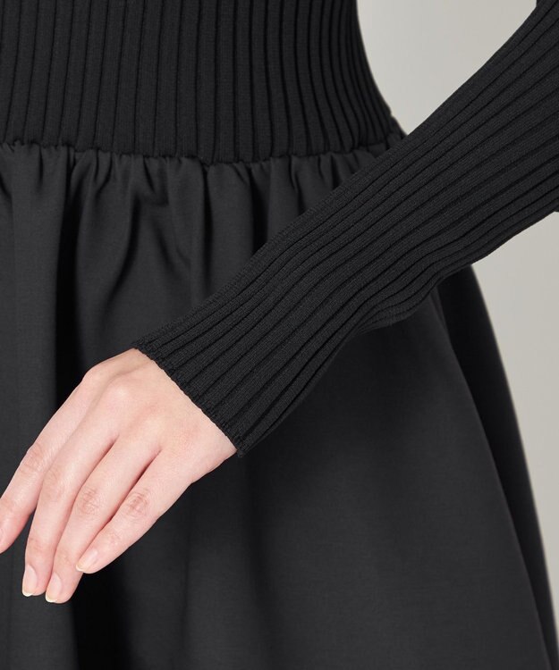 NAVE 【Nave・洗える】コンビネーションドレス ブラック系