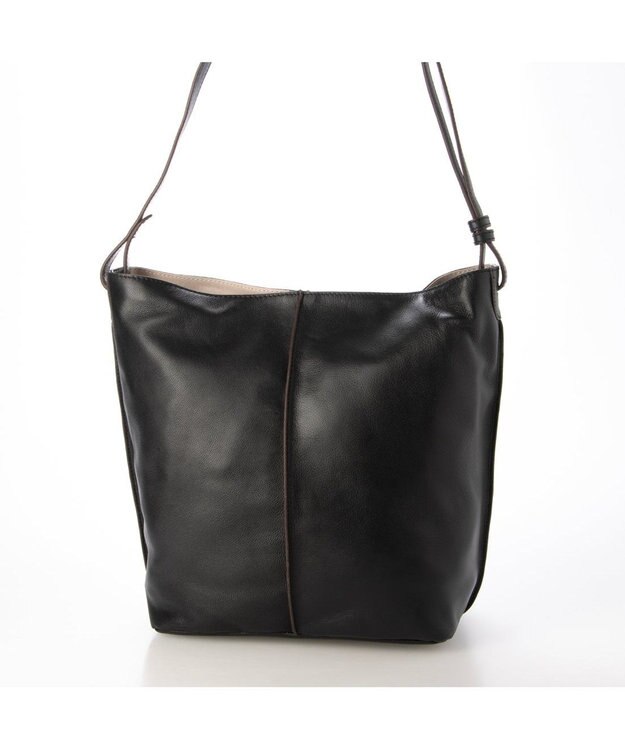 UNBILLION アトランタ ATLANTA / やぎ革軽量ショルダーL ブラック