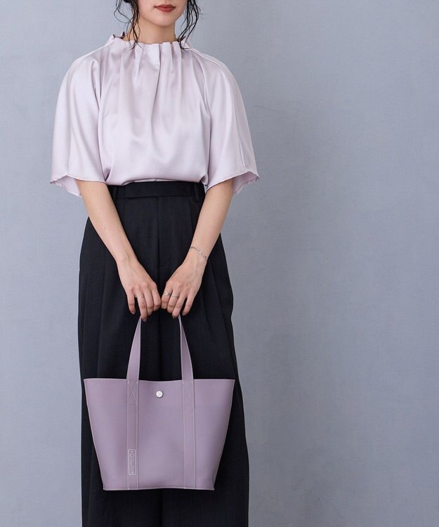 MioFIRANO DOOR J001 ハンドバッグ PURPLE