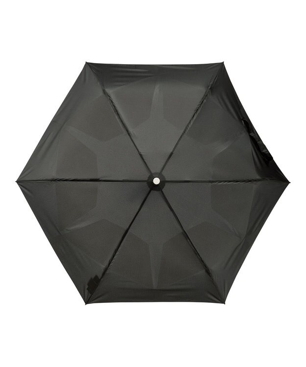 MOONBAT 【3秒でたためる傘/コンパクト】urawaza 小町(ウラワザ コマチ)  折りたたみ傘 無地 50cm ブラック