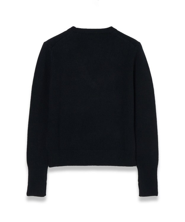 JOSEPH 【FOUNDATIONS】ライトピュアカシミヤ　Vネックニット Black