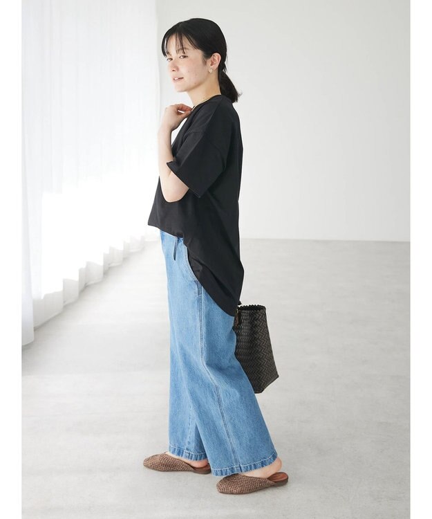 CRAFT STANDARD BOUTIQUE UVカット / バックテールプルオーバー Black