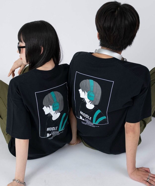 WEGO 【ユニセックス着用ITEM/XSSMLXLサイズ展開】アソートグラフィックBIG　T（SS）-2 柄38