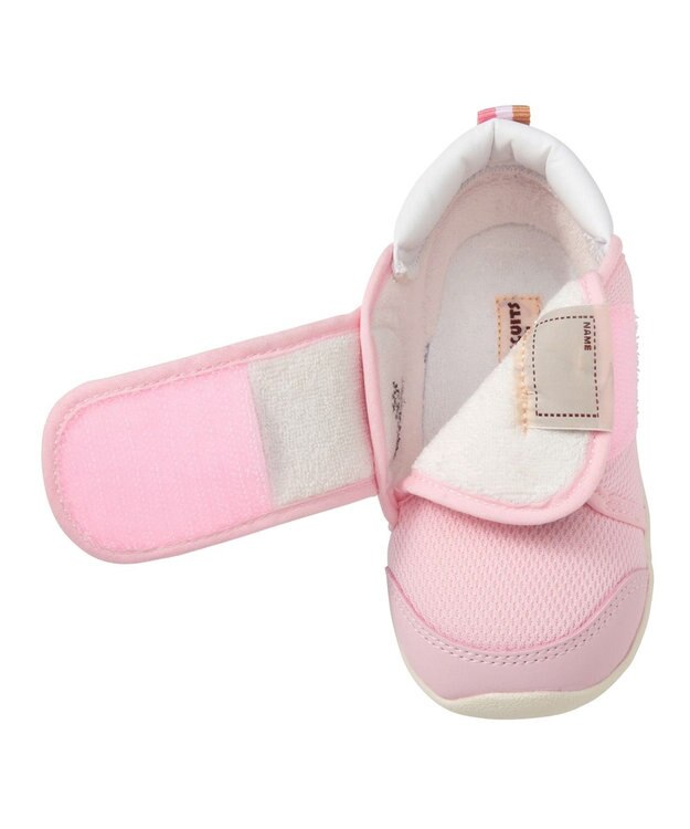 MIKI HOUSE HOT BISCUITS 【14-15cm】 セカンドベビーシューズ ピンク