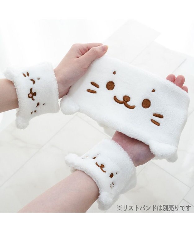 Mother garden しろたん ふわふわヘアバンド ホワイト