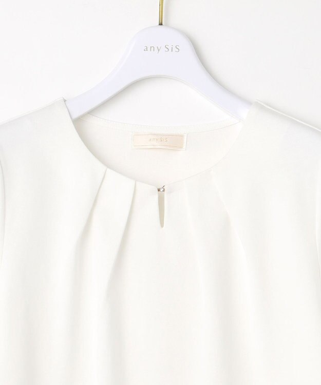 ANY SIS 【吸水速乾・UVケア・接触冷感】コンフォートジャージー カットソー オフ