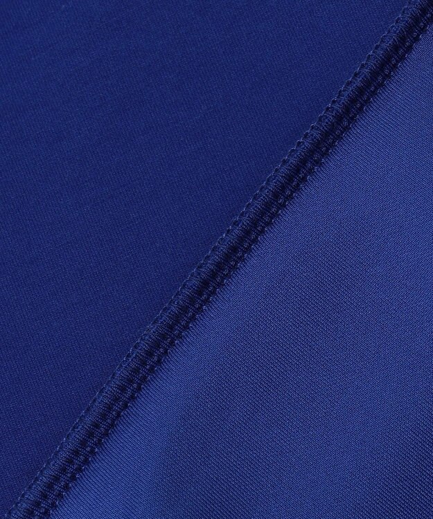 UNFILO L 【野呂佳代さん着用】BEAUTY FORM JERSEY スナップカーディガン ブルー