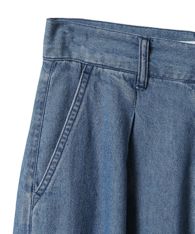 AMERICAN HOLIC ライトオンススーパーワイドデニム Light Indigo