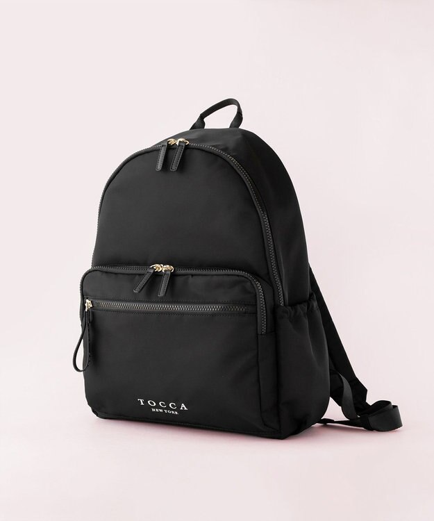 TOCCA 【A4サイズ収納可・WEB＆一部店舗限定】CAROVANA BACKPACK 10ポケットバックパック ブラック系