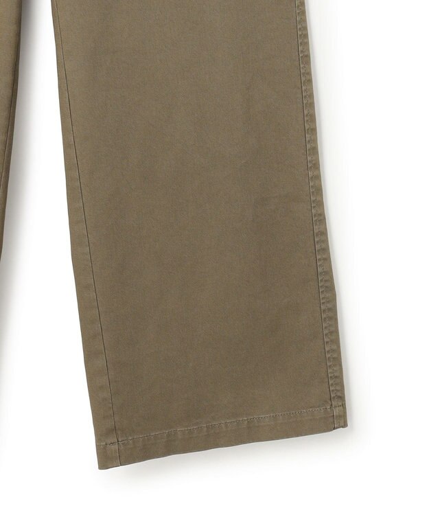 23区 【先行予約/Oggi9月号掲載/洗える】ストレッチギャバ チノ パンツ カーキ系