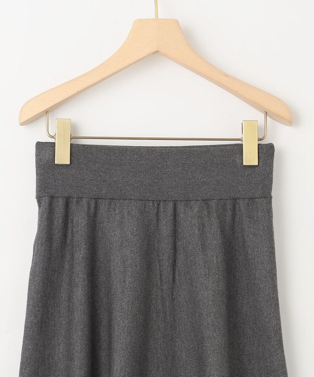 組曲 【WEB限定】ELENA襟付き セットアップワンピ チャコールグレー系