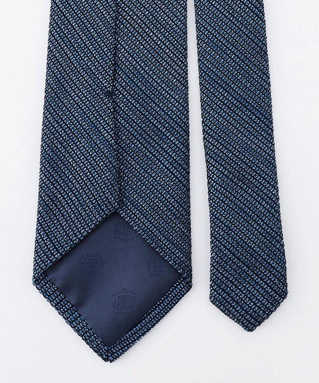 J.PRESS MEN 【KUSKA×J.PRESS ALL HANDMADE GRENADINE COLLECTION】インディゴブルー無地 ネクタイ サックスブルー系