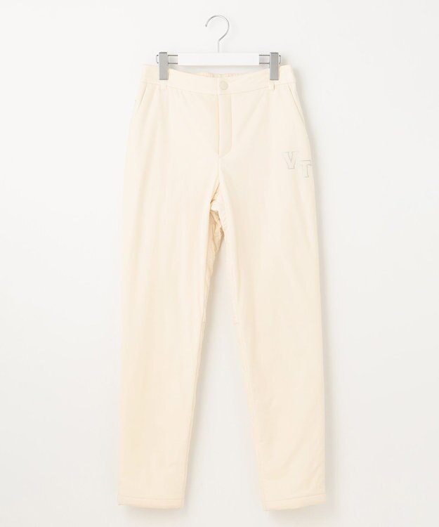 23区GOLF 【WOMEN】ストレッチ中綿カジュアルパンツ アイボリー系