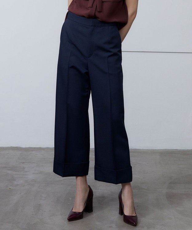 BEIGE， SECLIN / ワイドパンツ Navy