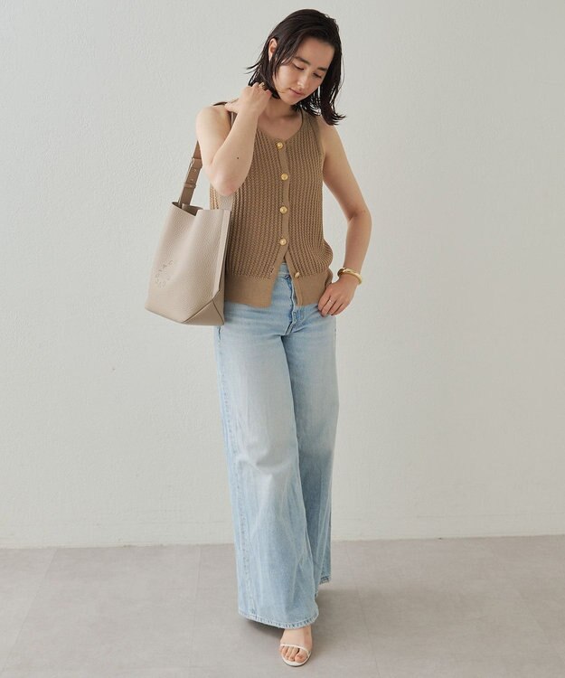 IACUCCI ルオータ ワンハンドルトート ALCE グレージュ