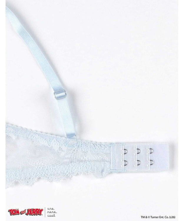 une nana cool トムとジェリー × une nana cool ワイヤーブラ スカイブルー