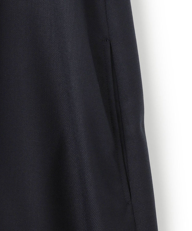 23区 L 【洗える】TWビエラ ブザム ワンピース ネイビー系