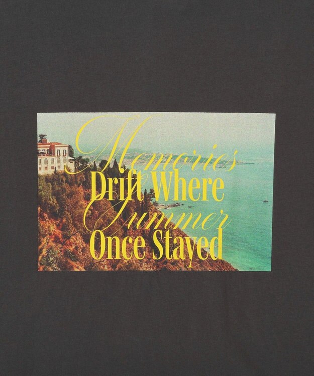 CRAFT STANDARD BOUTIQUE フォトプリントＴシャツ Dark Gray