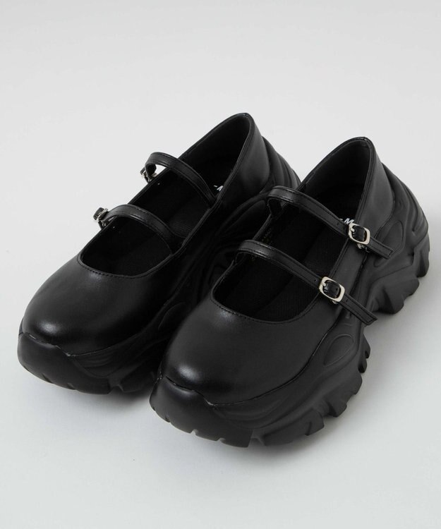 WEGO 2WAYベルトシューズ ブラック