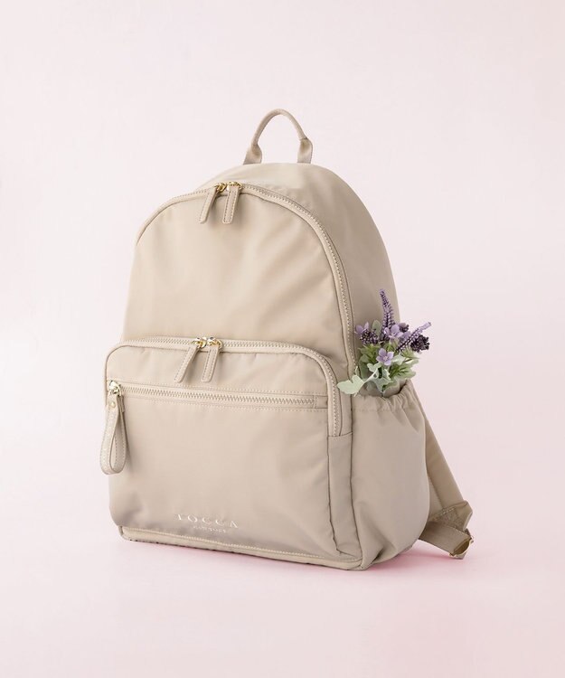 TOCCA 【A4サイズ収納可・WEB＆一部店舗限定】CAROVANA BACKPACK 10ポケットバックパック ベージュ系