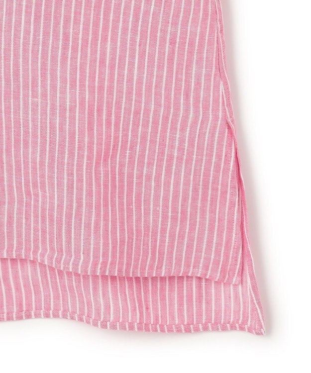 23区 【先行予約】LIBECOリネン ボリュームスリーブ ブラウス ピンク系