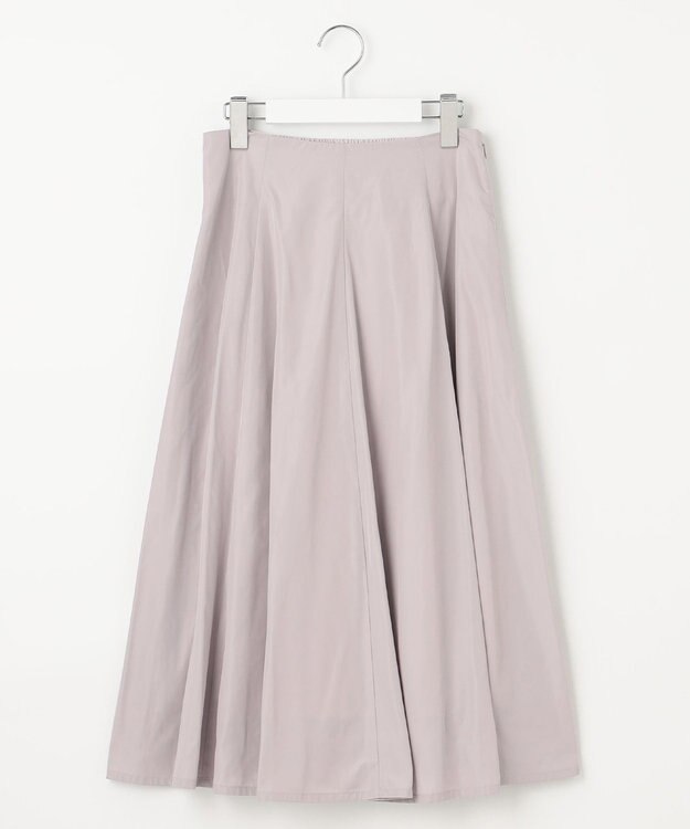 Feroux 【セットアップ対応・洗える】タフタフレア スカート ピンク系