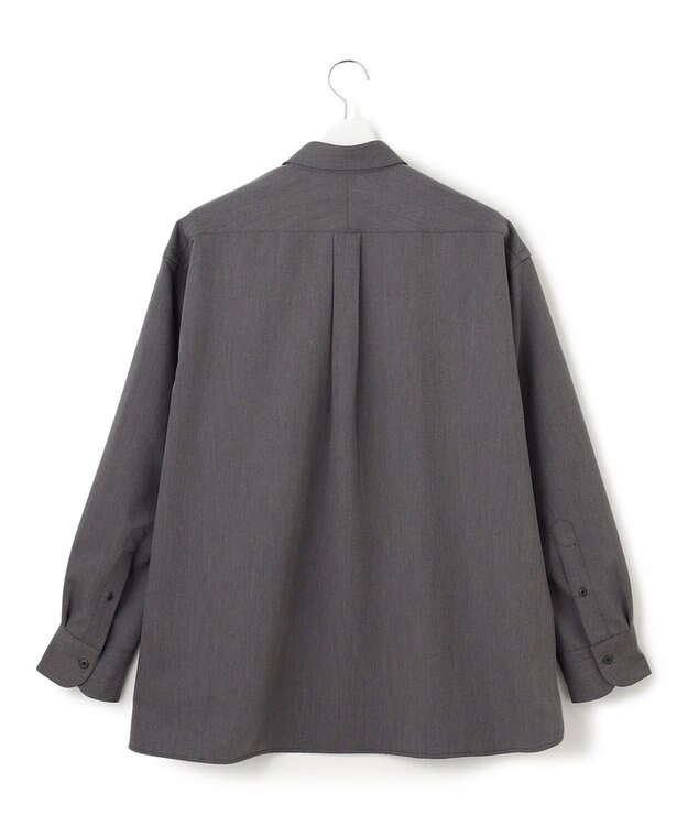 J.PRESS YORK STREET 【UNISEX】2WAY 羽織シャツ グレー系