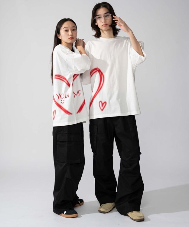 WEGO 【ユニセックス着用ITEM/SMLXLサイズ展開】アソートグラフィックT（SS）-2 柄61