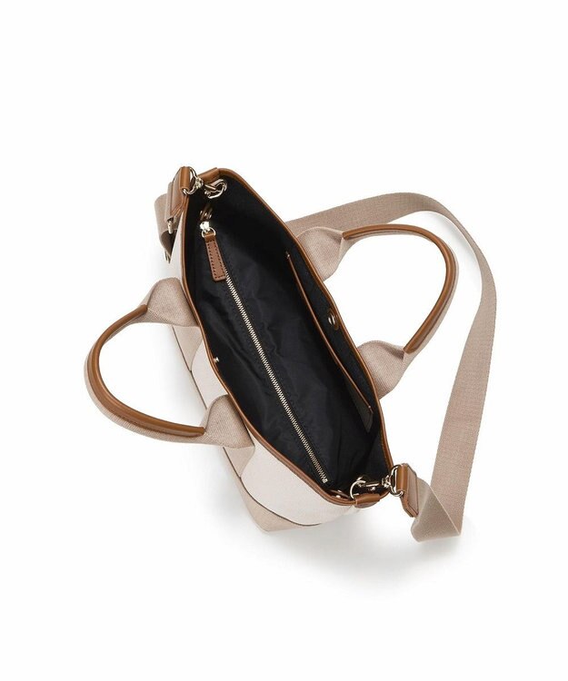 TOPKAPI 【Breath TOPKAPI】SCOTCH GRAIN スコッチグレイン ショルダー付き ミニ トート バッグ ペールベージュ