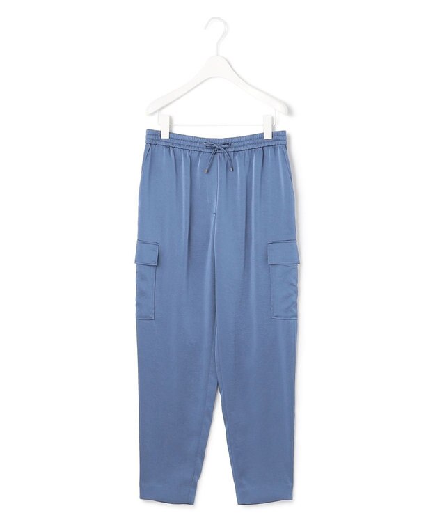 ICB 【WEB限定カラーあり・洗える】Calm カーゴパンツ スマルトブルー系