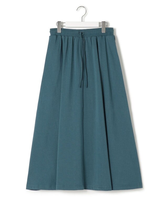 J.PRESS YORK STREET 【WOMEN】タックギャザー　スカート グリーン系