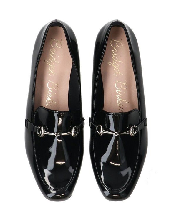 Bridget Birkin 【Bridget Birkin】ビット付きレインシューズ ブラックエナメル