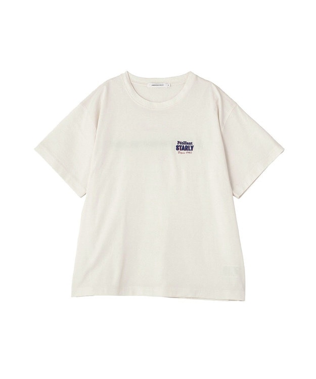 AMERICAN HOLIC STARLY 刺繍ロゴTシャツ Off White