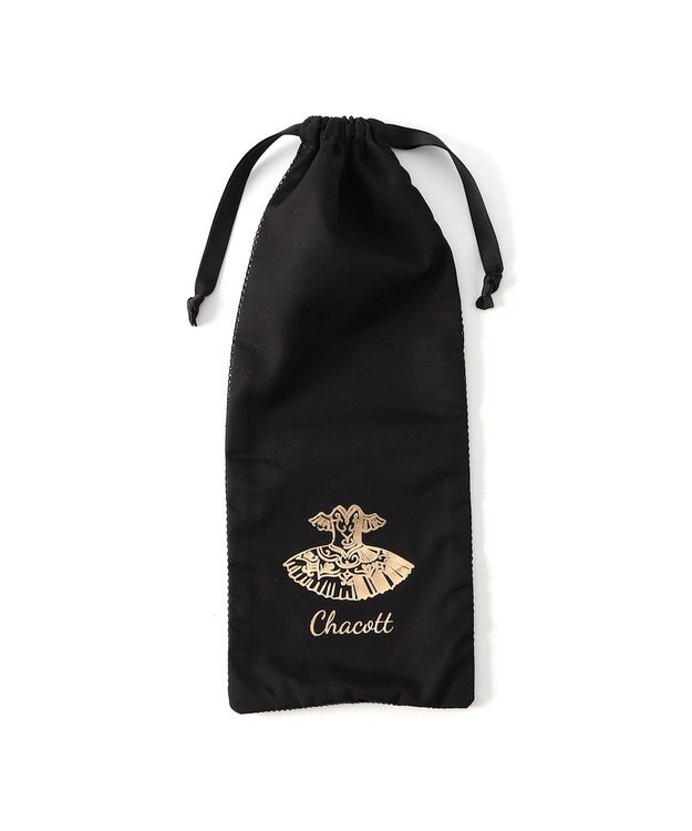 Chacott チュチュ半メッシュ巾着S ブラック