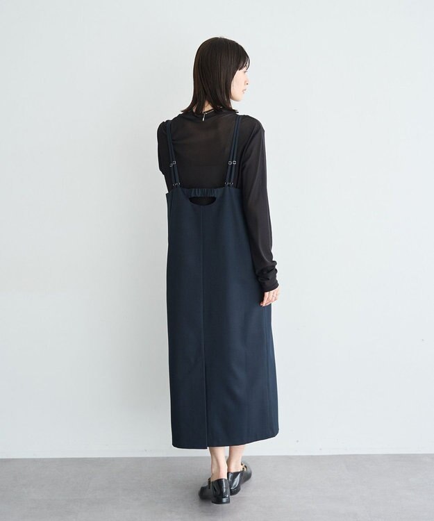 YECCA VECCA 【2点SET】ショートジャケットセットキャミワンピース Light Beige