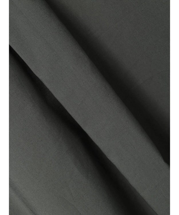 CRAFT STANDARD BOUTIQUE パールボタンピコフリルブラウス Khaki