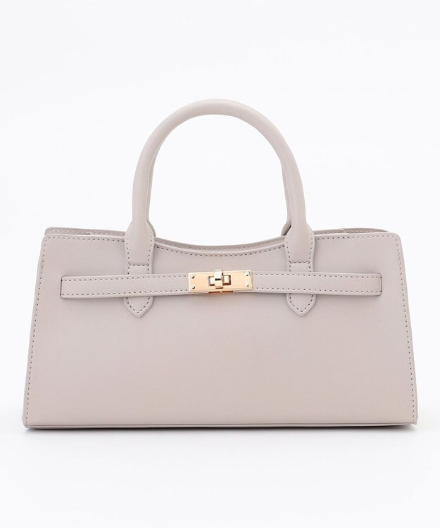 ANY 【2WAY】ワイドスクエアショルダーバッグ ベージュ