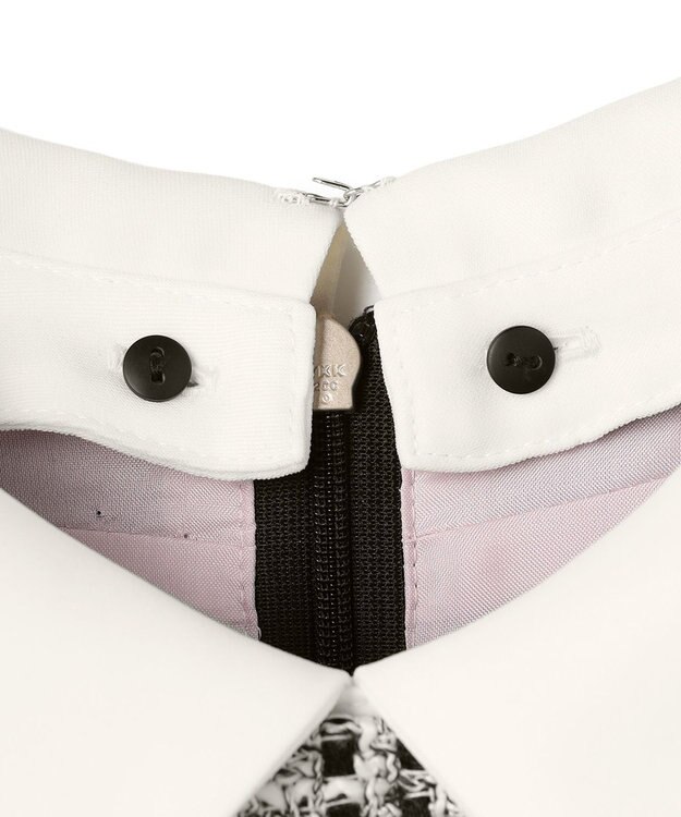 TOCCA 【洗える・消臭】 TWEED BLOSSOM ドレス ブラック系5