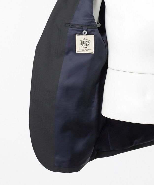 J.PRESS MEN 【JAPAN CRAFT CLOTH】シャドーヘリンボーン スーツ/総裏 ネイビー系1
