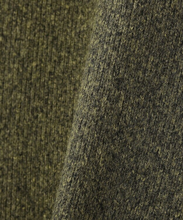 CRAFT STANDARD BOUTIQUE ビックカラーコーディガン Khaki