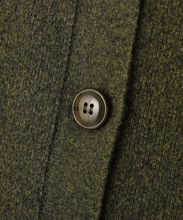 CRAFT STANDARD BOUTIQUE ビックカラーコーディガン Khaki