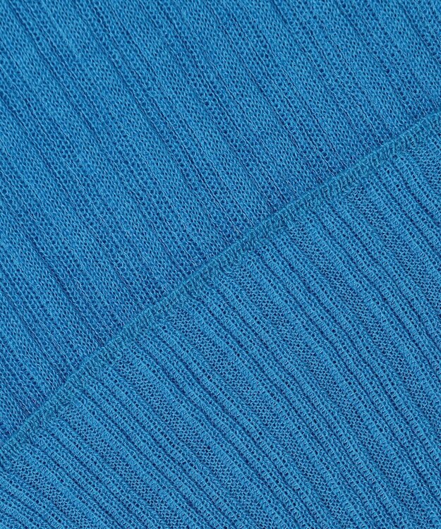 uncrave ランダムリブシアーニット タンクトップ ロイヤルブルー