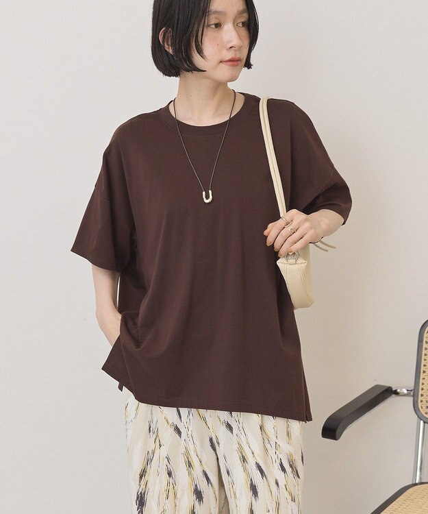 AMERICAN HOLIC バックギャザーコクーンカットプルオーバー Brown