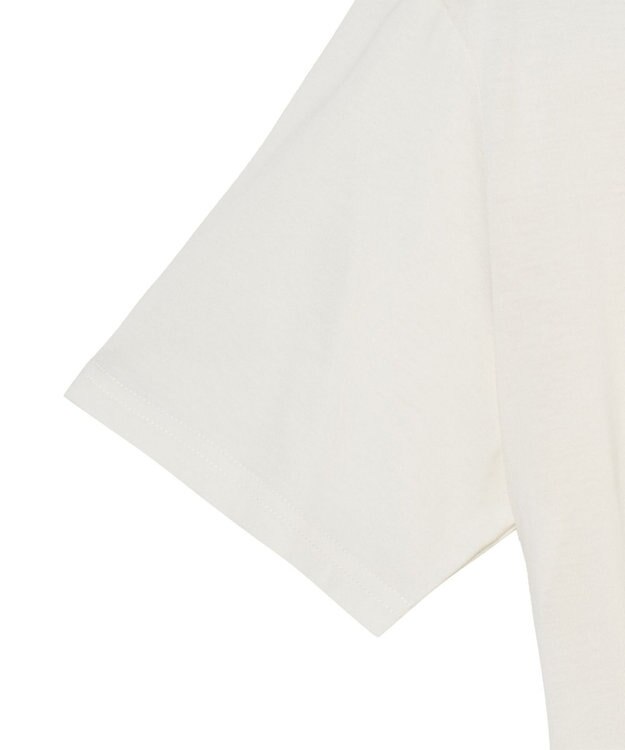 JOSEPH ジャージーハボタイ　ショートスリーブトップス Ivory