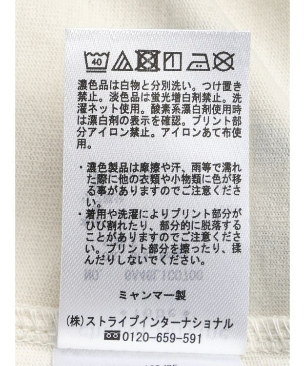 Green Parks ２色カラーロゴレギュラーＴシャツ Gray Beige