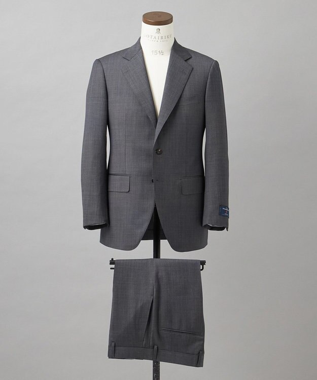 Ermenegildo Zegna】TRAVELLER スーツ（ライトグレー無地