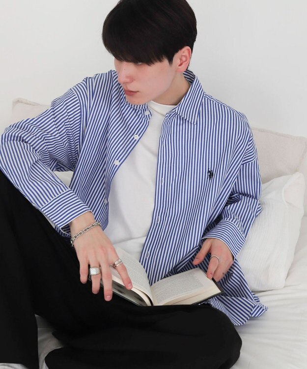 WEGO 別注USPOLOシャツ 柄1