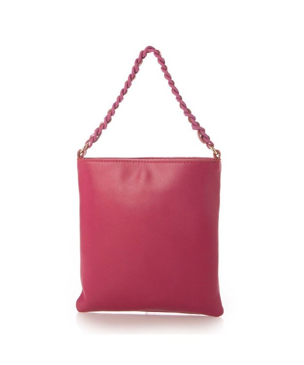 UNBILLION ペルケ perche / カラーチェーン2wayミニショルダー ピンク