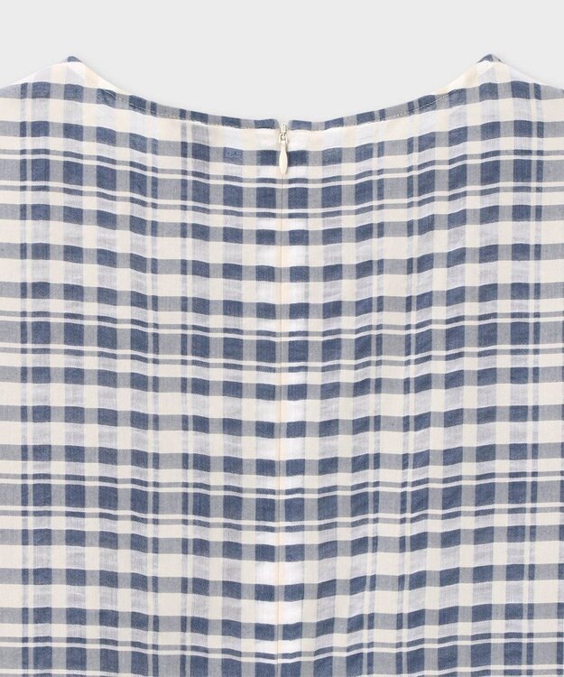 Paul Smith 【洗える】サッカーチェック サマードレス ネイビー